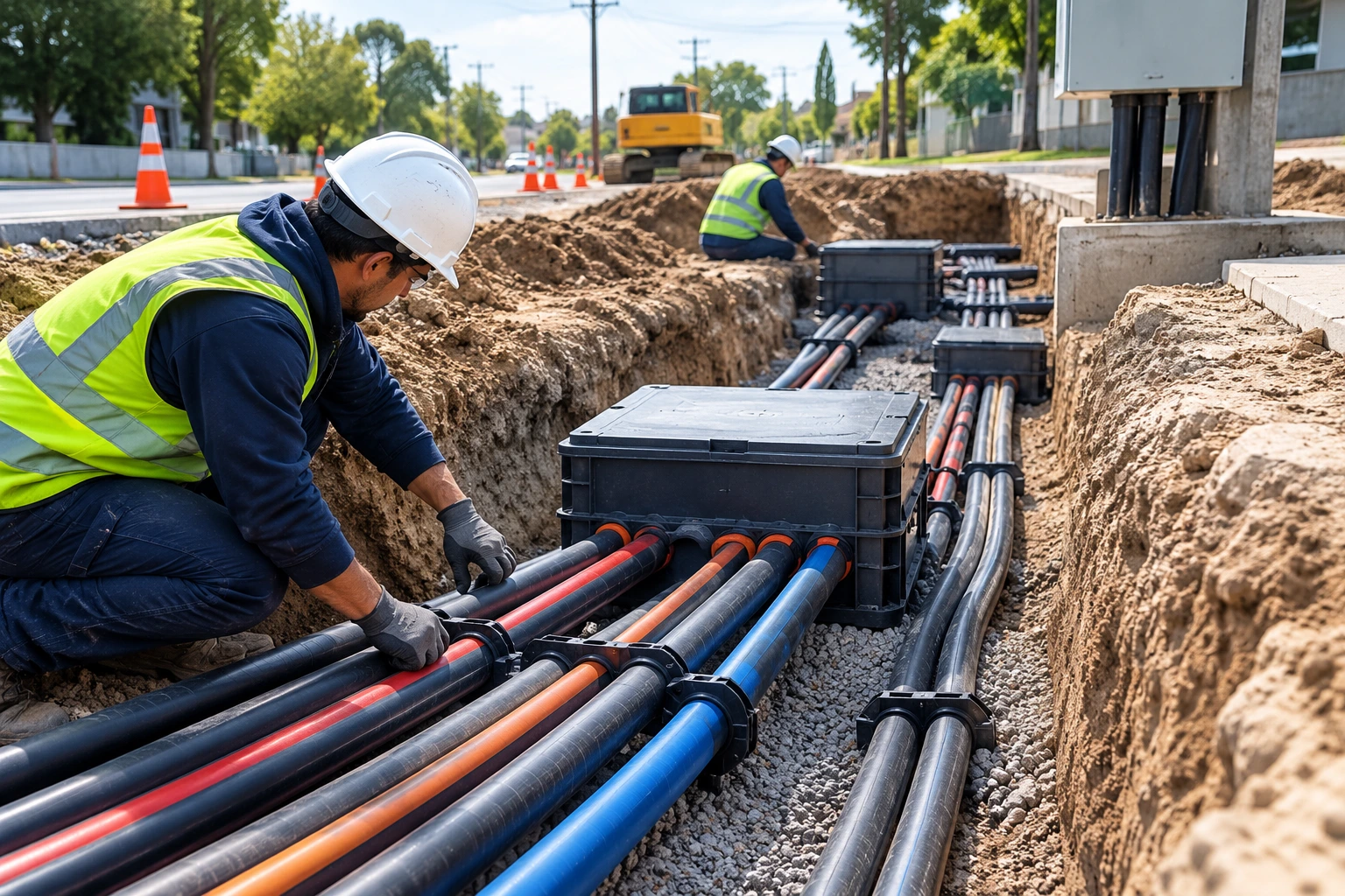 Underground Reticulation Distribution