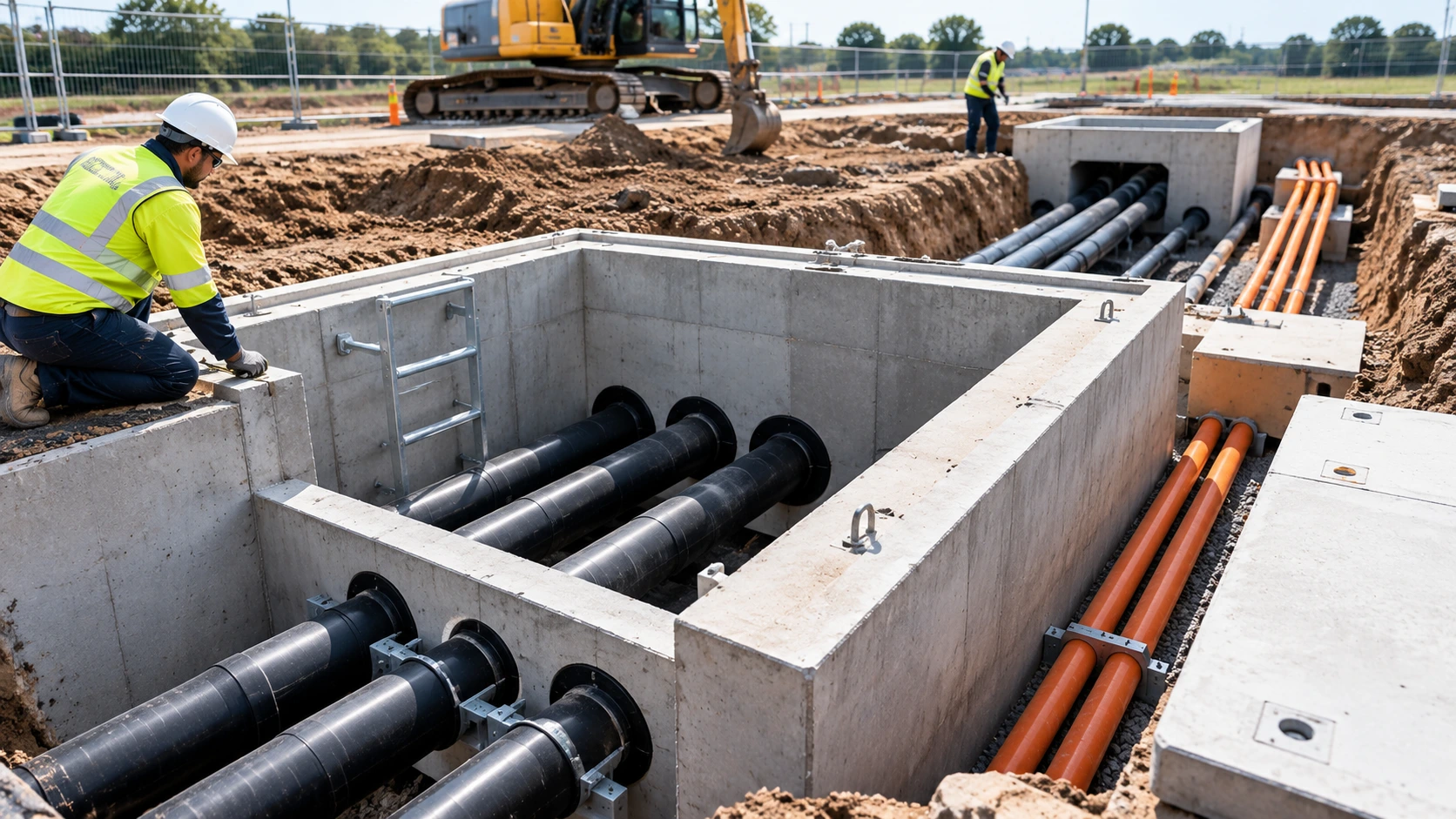 Civil Pit & Pipe Infrastructure